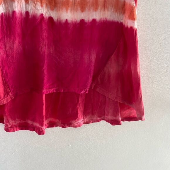 Ben and Lucia  Anthropologie Aurora tie dye tank size S 100% silk - Picture 11 of 11